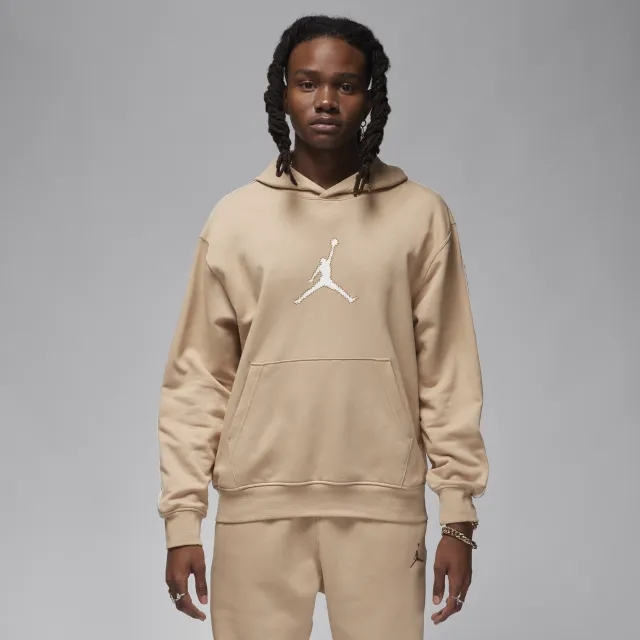 Nike Jordan Flight MVP Men's Fleece Pullover Hoodie - Brown - Fleece