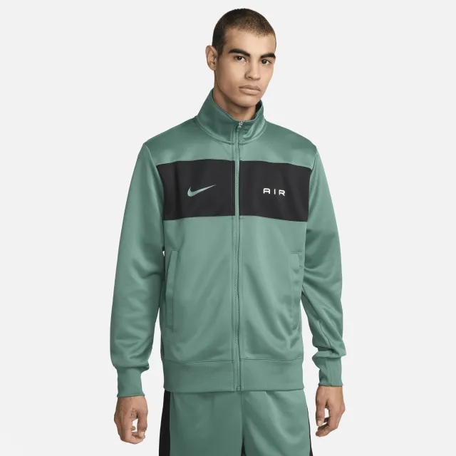 Nike Track Top Nsw Air - ['Black', 'Green']