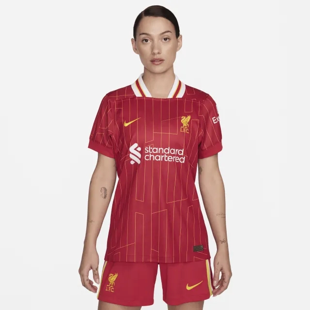 Nike Liverpool Womens SS Home Shirt 2024/25