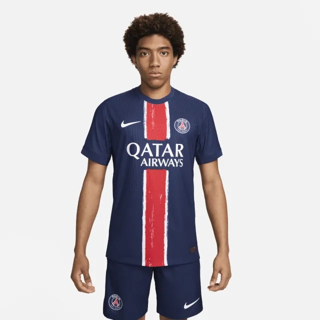 Nike Paris Saint Germain Mens SS Player Issue Home Shirt 2024/25