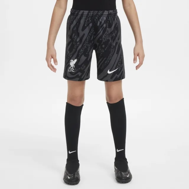Nike Liverpool Kids Goalkeeper Home Shorts 2024/25