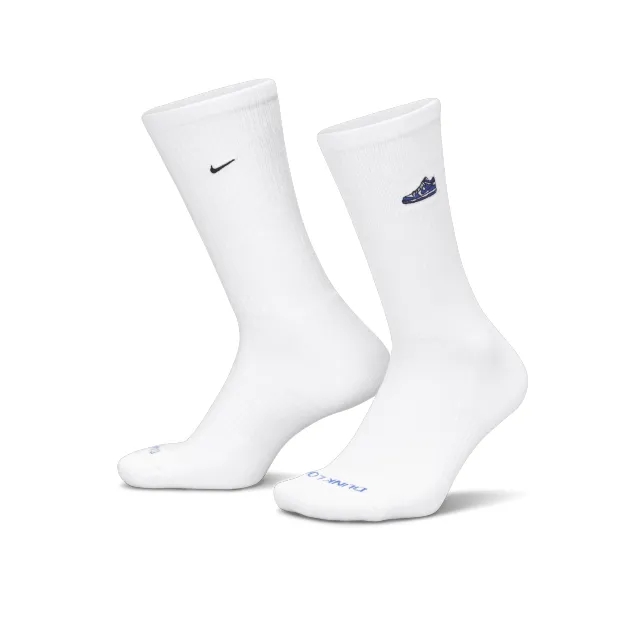 Nike Everyday Plus Cushioned Crew Socks (1 Pair) - White