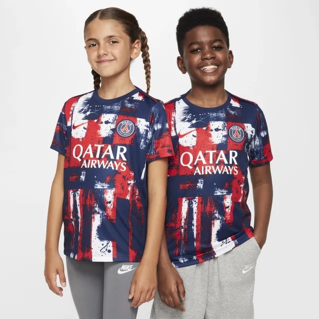 PSG Nike Pre Match Top - Navy - Kids