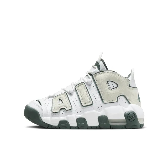 Nike Junior Air More Uptempo Trainer - White - Size 3 - White