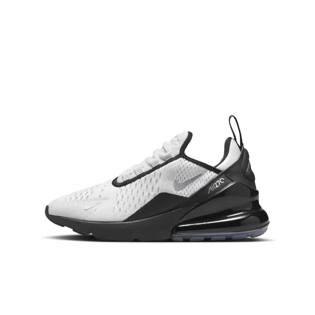 Nike Junior Air Max 270 Trainer - White - Size 4 - White