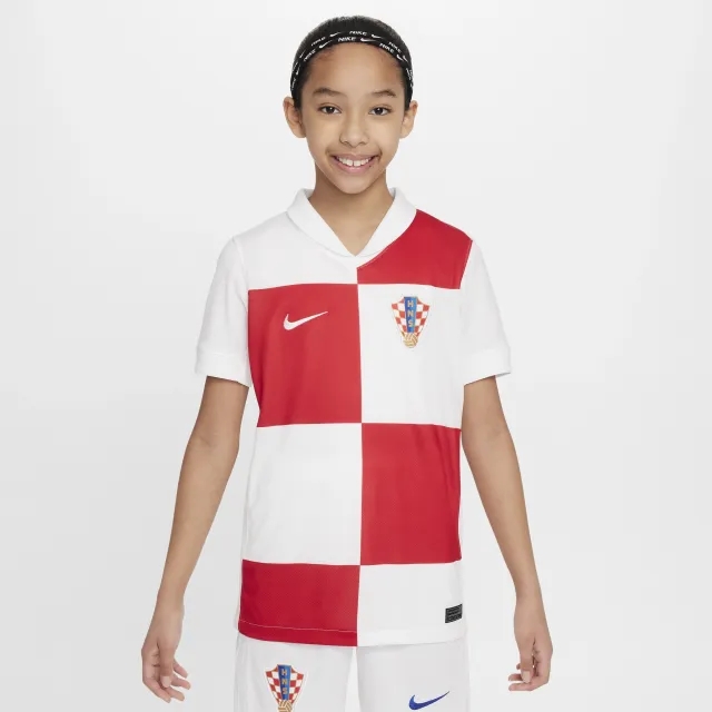 Nike Croatia Kids SS Home Shirt 2024