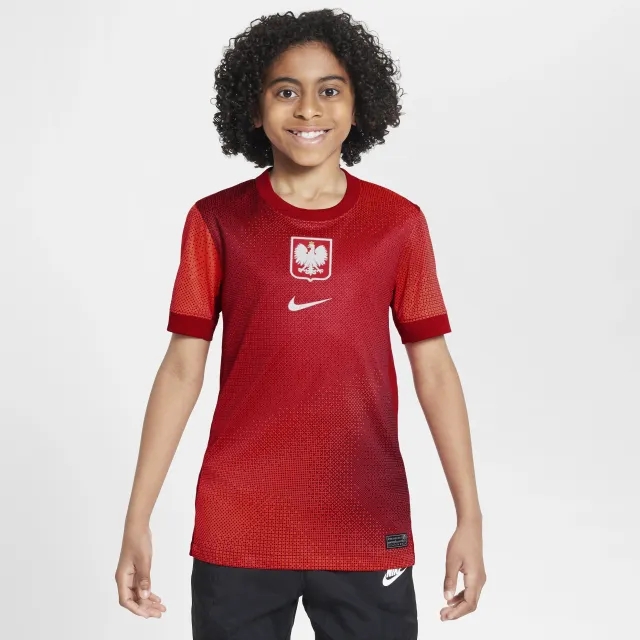 Nike Poland Kids SS Away Shirt 2024