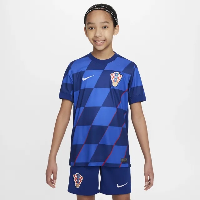 Nike Croatia Kids SS Away Shirt 2024