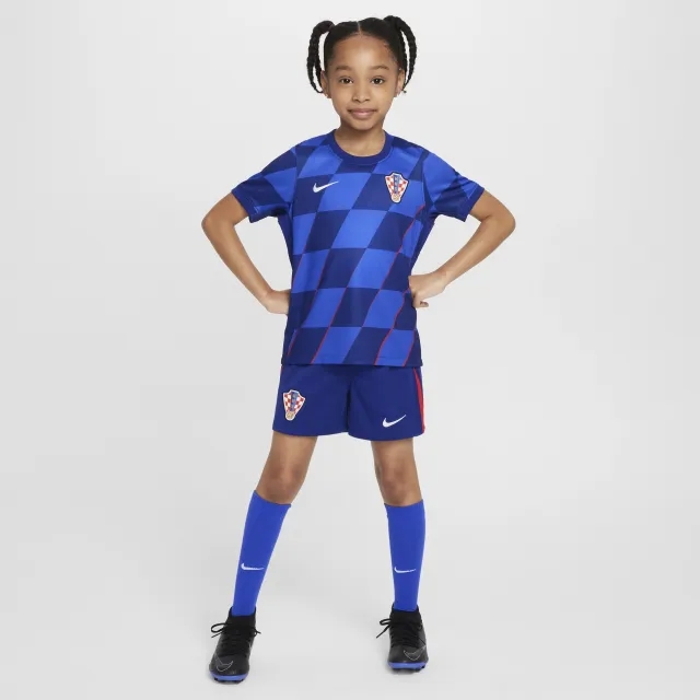 Nike Croatia Kids SS Away Mini Kit 2024