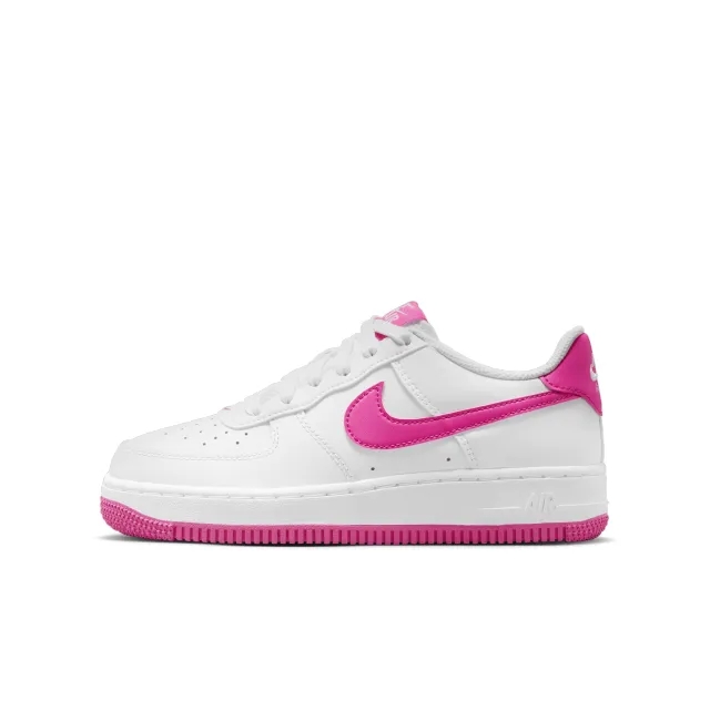 Nike Junior Air Force 1 Low Trainer - White - Size 3.5 - White