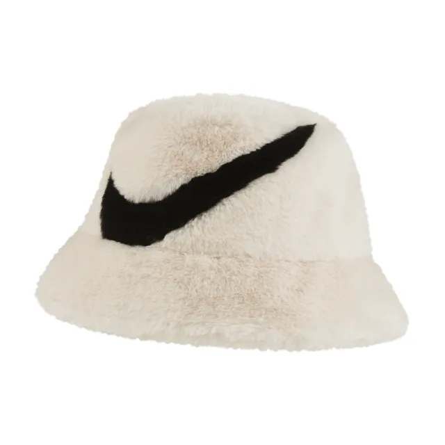 Nike Apex Faux-Fur Swoosh Bucket - Brown - 75% Recycled Polyester Minimum