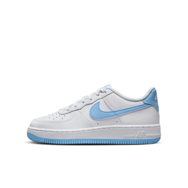 Nike Junior Air Force 1 Low Trainer - White - Size 5.5 - White