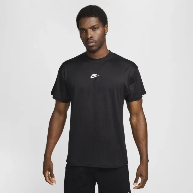 Nike Sportswear Max90 Men's Dri-FIT Mesh T-Shirt - Black
