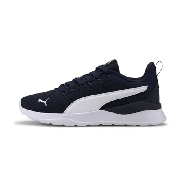 PUMA Anzarun Lite Youth Trainers, Peacoat/White