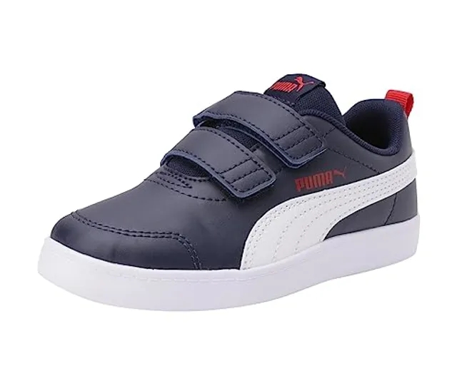 Puma  COURTFLEX PS  girls's Children's Shoes (Trainers) in Marine