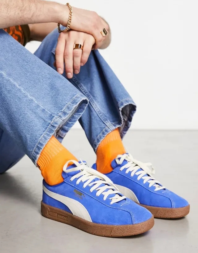 Puma  Delphin  men's Shoes (Trainers) in Blue