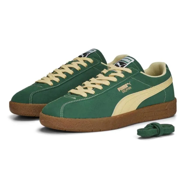 PUMA delphin trainers in green multi