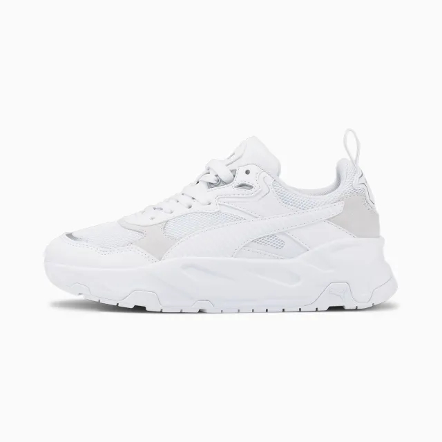 Puma Childrens Unisex Trinity Shoes Trainers - White