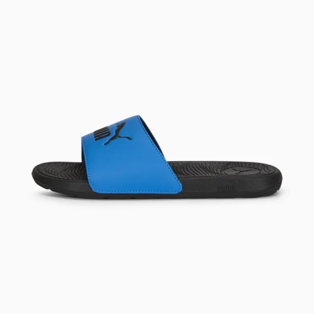 Puma Childrens Unisex Youth Cool Cat 2.0 Slides - Blue