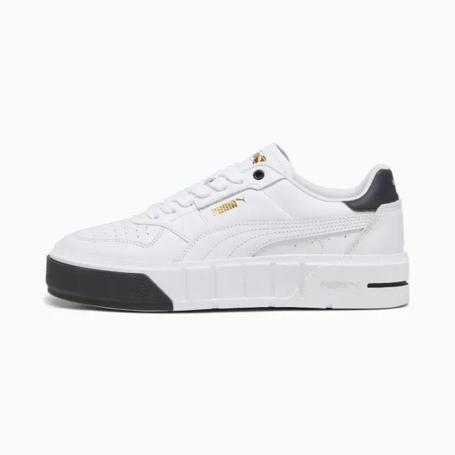 Puma Womens Cali Court Leather Sneakers - White