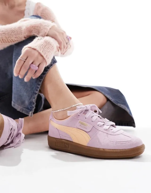 Puma Palermo Women Shoes - Purple