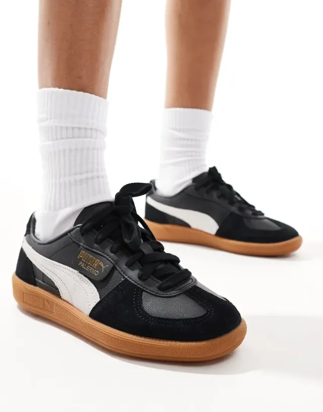 Puma Palermo Trainer - Black - Size 11 - Black