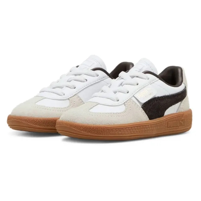 PUMA white multi palermo Toddler trainers