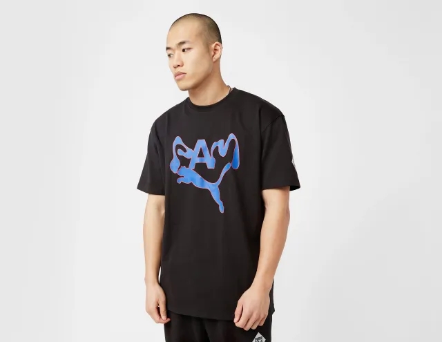 PUMA x Perks and Mini Graphic T-Shirt - Black, Black