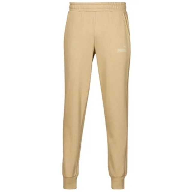 Puma  ESS LOGO PANTS FL CL (S)  men's Sportswear in Beige