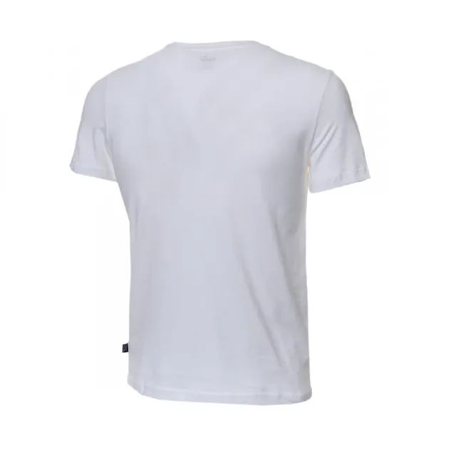 Puma Childrens Unisex Essentials Logo Youth Tee - White Cotton
