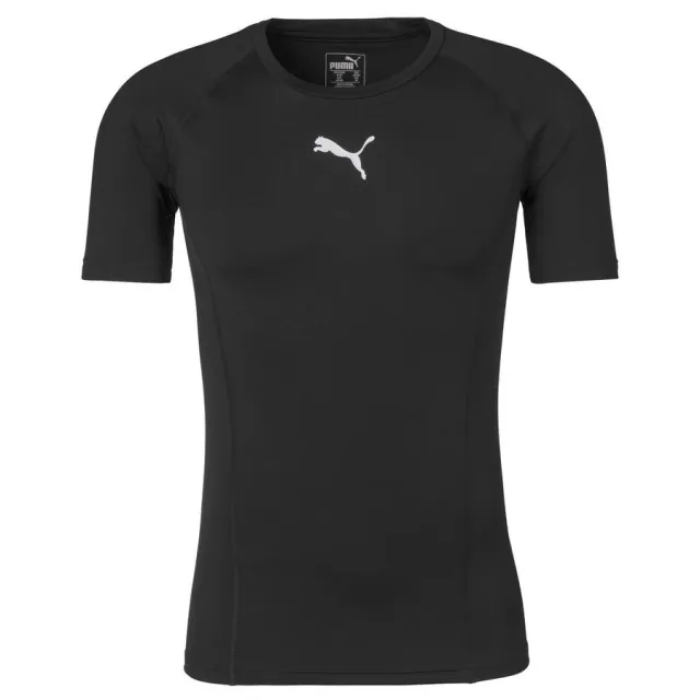 Puma LIGA Baselayer Short Sleeve Mens Tee - Black