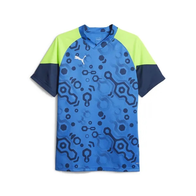 PUMA Individualcup Football Jersey, Persian Blue/Pro Green