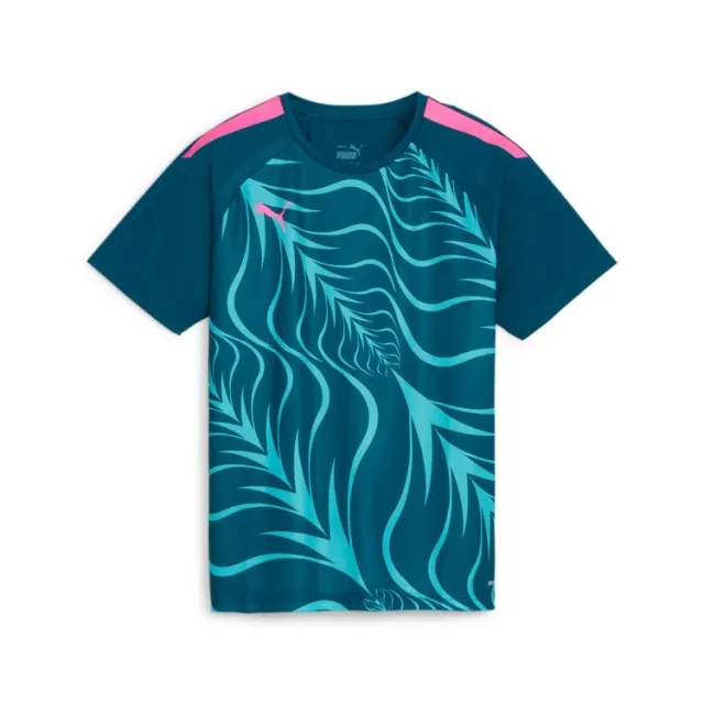 Puma Individualliga Graphic Jersey Jr Drill Top Unisex Kids - Blue
