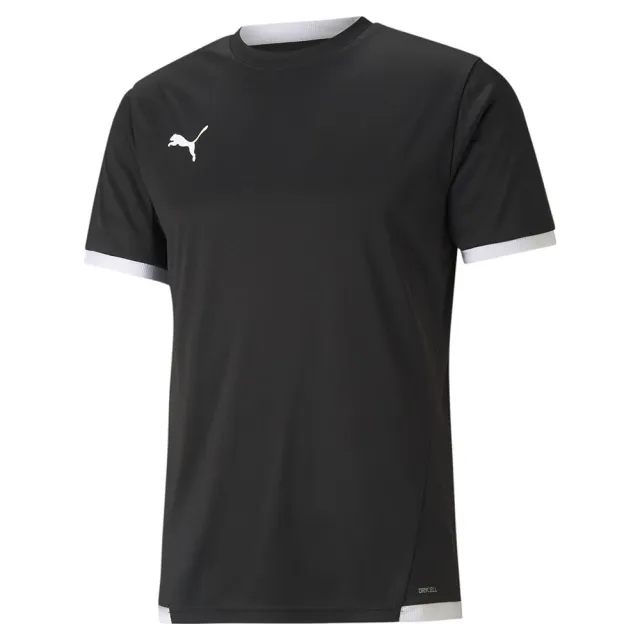 Puma Mens teamLIGA Football Jersey - Black