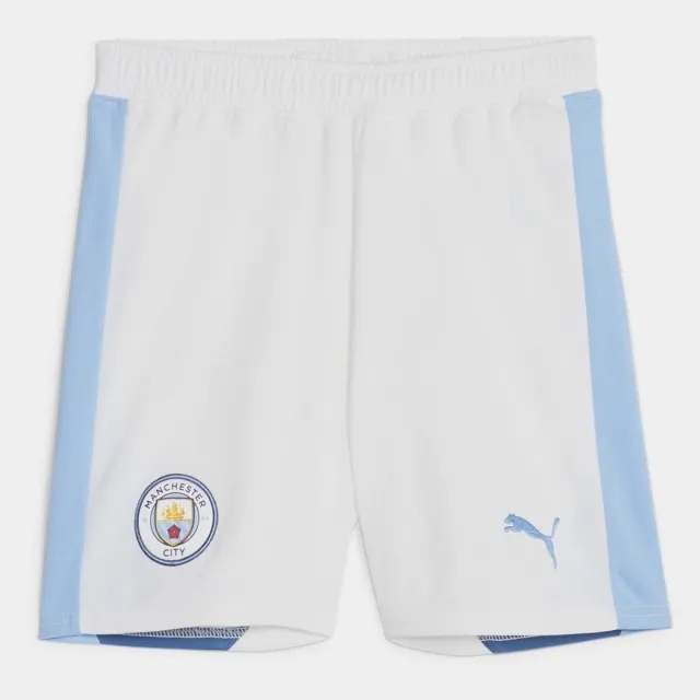 Manchester City Puma Home Shorts 2023-24 - Kids