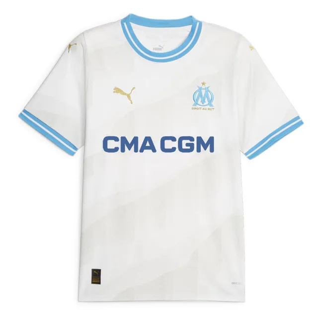 Puma Marseille Mens SS Home Shirt 2023/24
