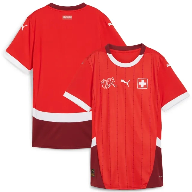Puma Switzerland Womens SS Home Shirt 2024