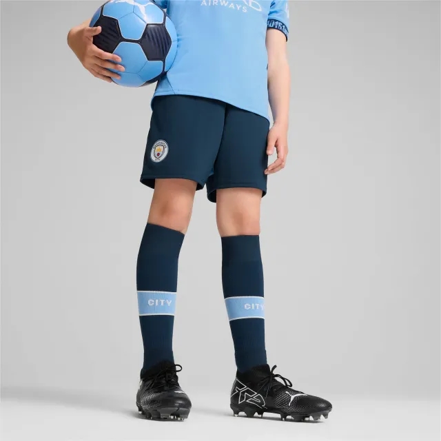 PUMA Manchester City 24/25 Shorts Youth, Marine Blue
