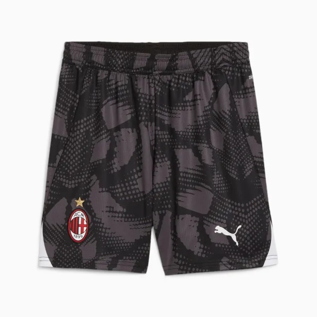 PUMA AC Milan 24/25 Goalkeeper Shorts Youth, Black/Dark Coal