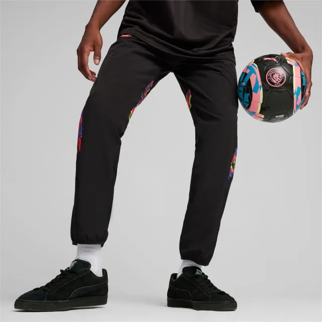 Puma Mens Manchester City Ftblnrgy Woven Pants - Black