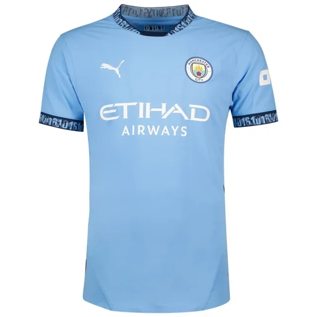 Puma Manchester City Mens SS Player Issue Home Shirt 2024/25