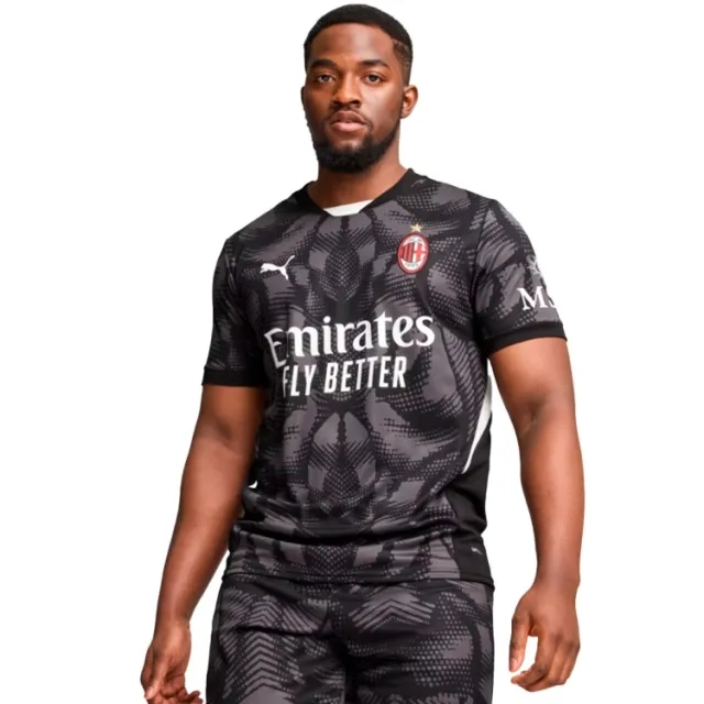 Puma AC Milan Mens SS Goalkeeper Home Shirt 2024/25