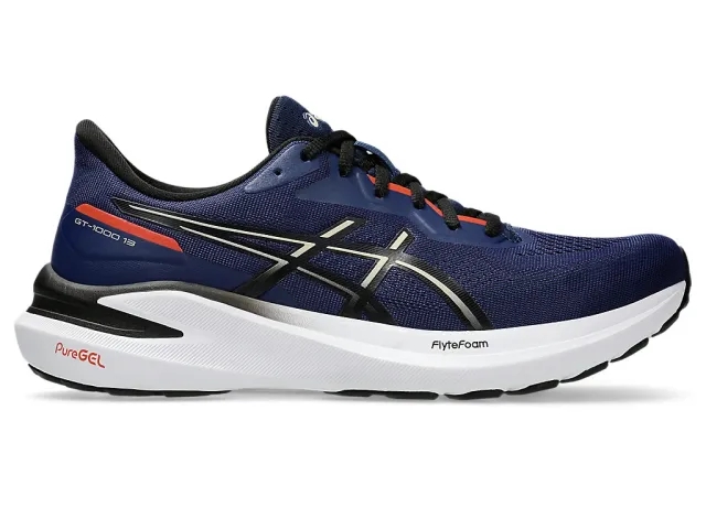 ASICS GT-1000 13 Stability Running Shoe Men - Blue, White