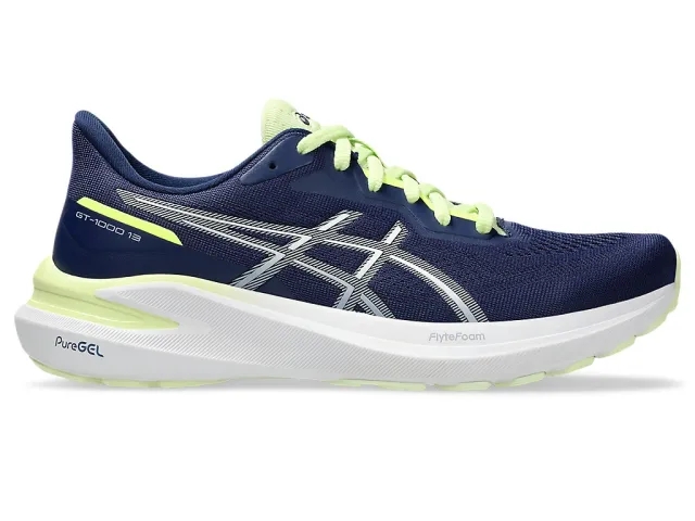 ASICS Women's GT-1000 13 Road Running Shoes - Blue Expanse/Grey Blue -  Size: UK 8