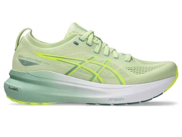 ASICS Gel-Kayano 31 Stability Running Shoe Women - Green, White