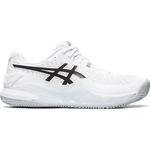 Asics Gel-Resolution 9 Clay Men's Tennis Shoes - White