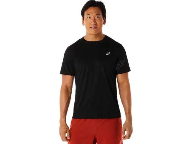 ASICS Icon Running Shirt Men - Black