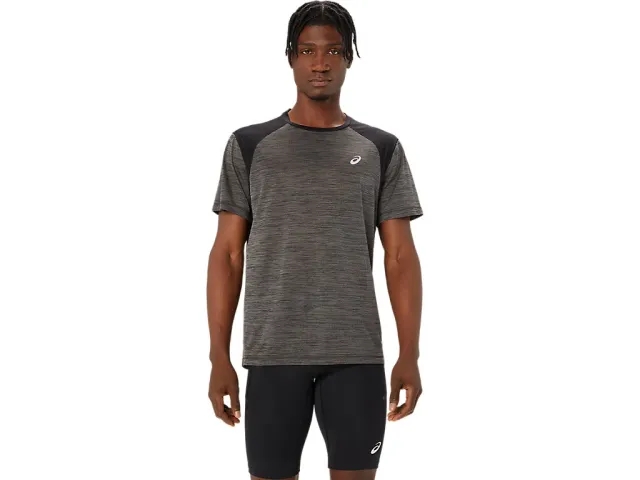 ASICS Road Running Shirt Men - Black