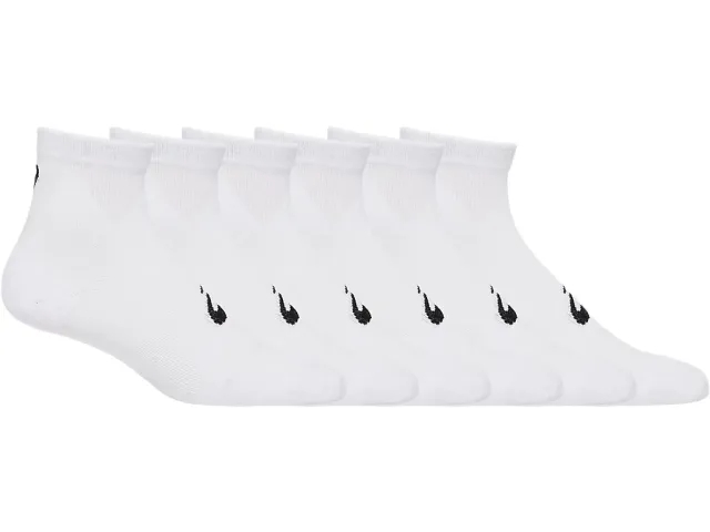 ASICS Quarter Sports Socks - White