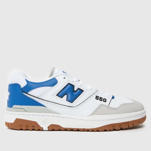 New Balance 550 Men Shoes - White